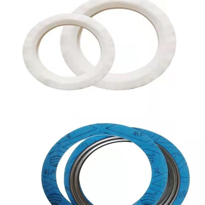 Hongsheng PTFE coated gasket sealing PTFE coated gasket flange pure PTFE gasket