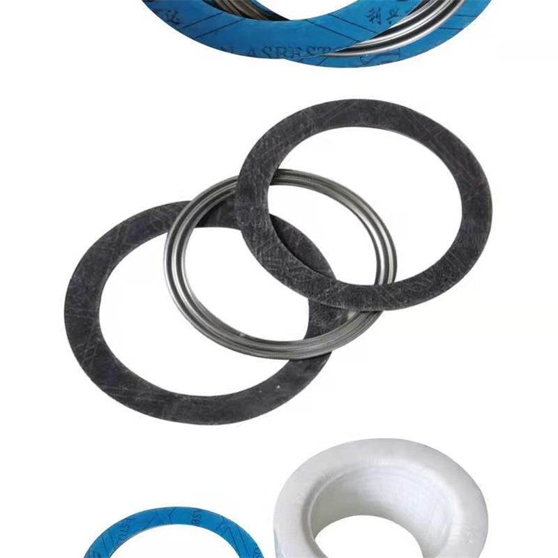 Hongsheng PTFE coated gasket sealing PTFE coated gasket flange pure PTFE gasket