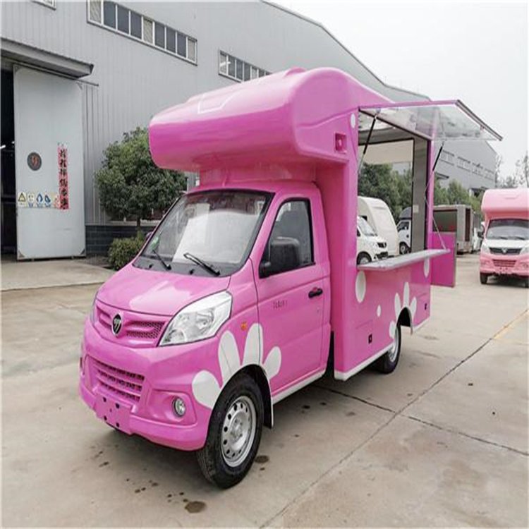 甜点小吃奶茶熟食加工摊位车 流动餐车 调节方便 可定制 能上牌