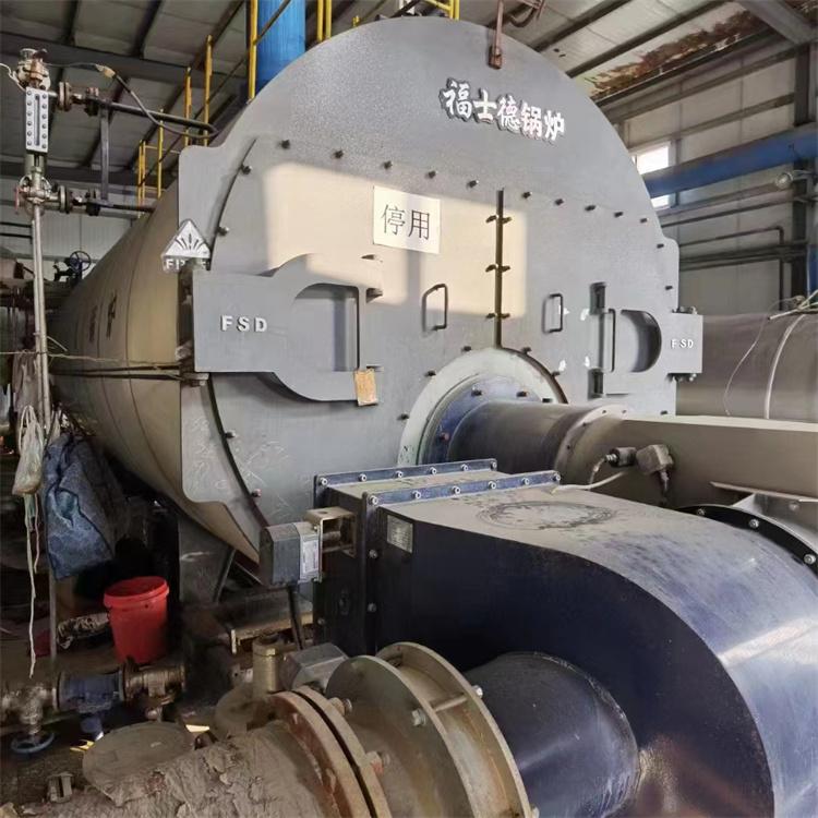 Selling a complete set of second-hand 10 ton low-carbon steam boilers with procedures for easy use