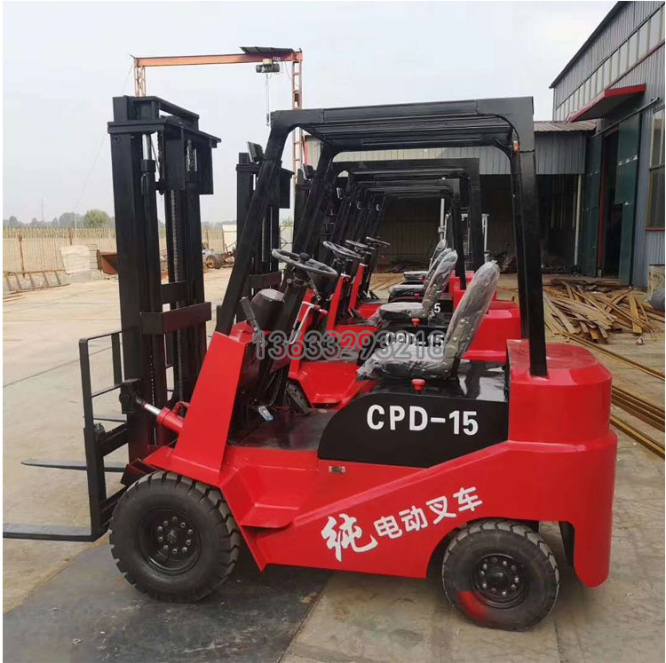 Electric forklift 0.5 ton small fully automatic stacking, handling, and loading/unloading four-wheel forklift