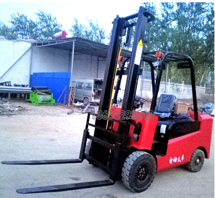 Electric forklift 0.5 ton small fully automatic stacking, handling, and loading/unloading four-wheel forklift