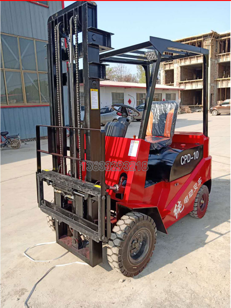 Electric forklift 0.5 ton small fully automatic stacking, handling, and loading/unloading four-wheel forklift