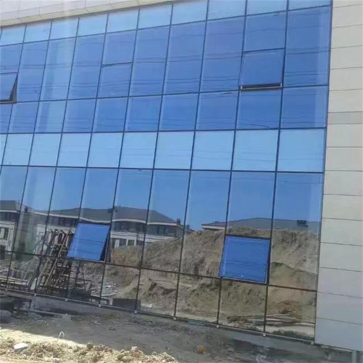 Exterior wall decoration, glass curtain wall, office building walls, good sound insulation and load-bearing performance