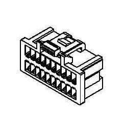 501189-4010 胶壳及附件 MOLEX