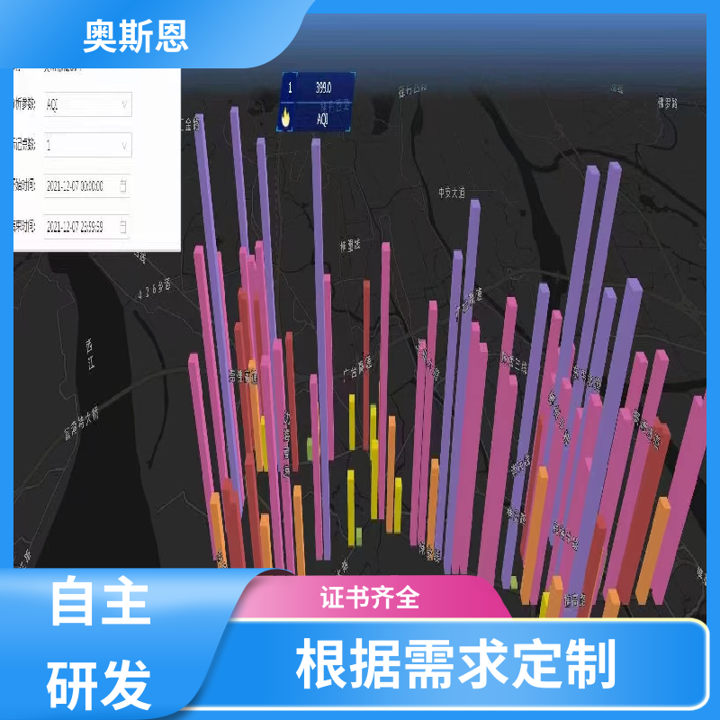 奥斯恩 可定制 走航式车载式环境监测 自主研发 支持定制