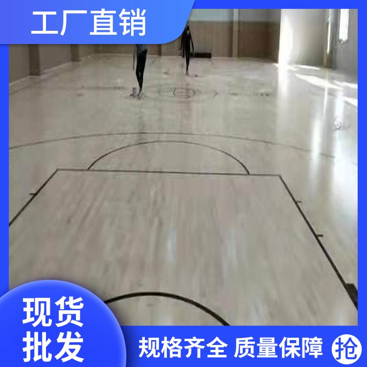  综合性场馆实木运动地板厂家 厚度22mm 减震性能良好 橡木 结构