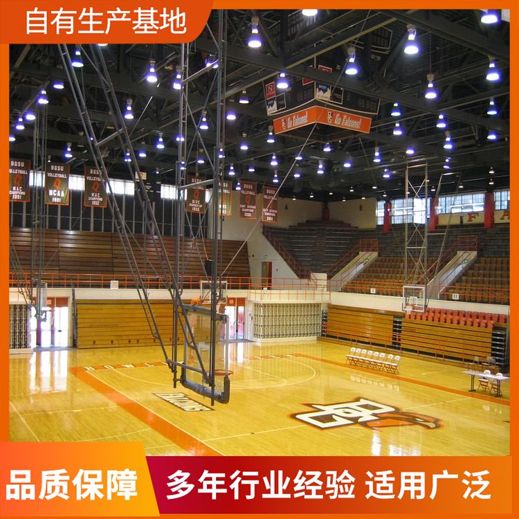  专业比赛型防滑运动地板供应 扣型拼接 单拼指接 材料
