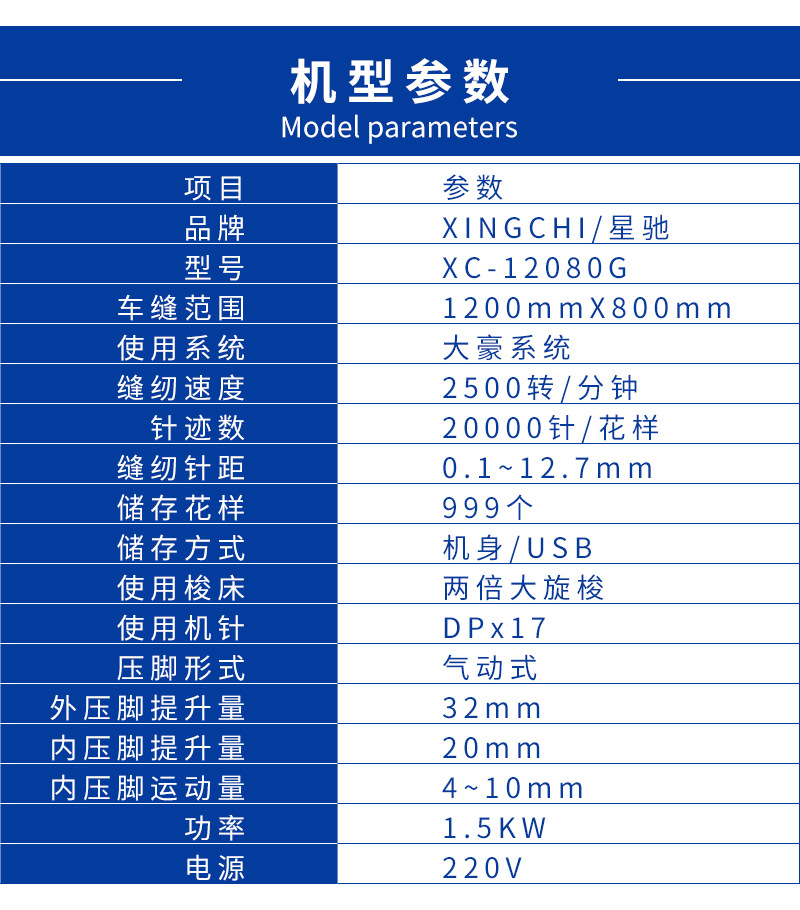 Xingchi Brand Fully Automatic Computer Pattern Machine Template Machine Clothing Zipper Sewing Computer Pattern Machine Template Machine