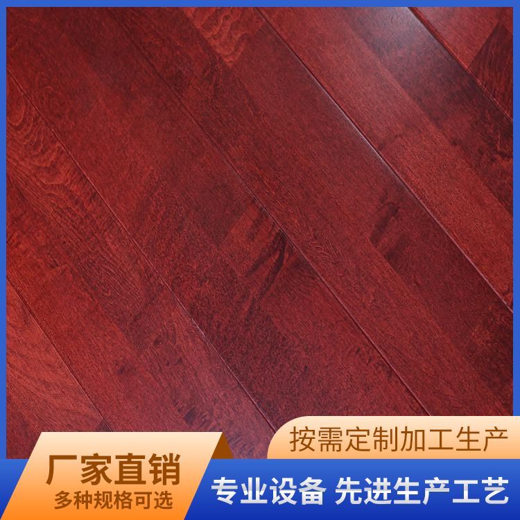博纳 礼堂升降实木舞台地板生产厂家 毛板厚度12mm 落叶松 翻新
