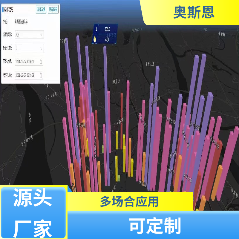 奥斯恩 品质可靠 走航式环境监测设备 自主研发 安全保障