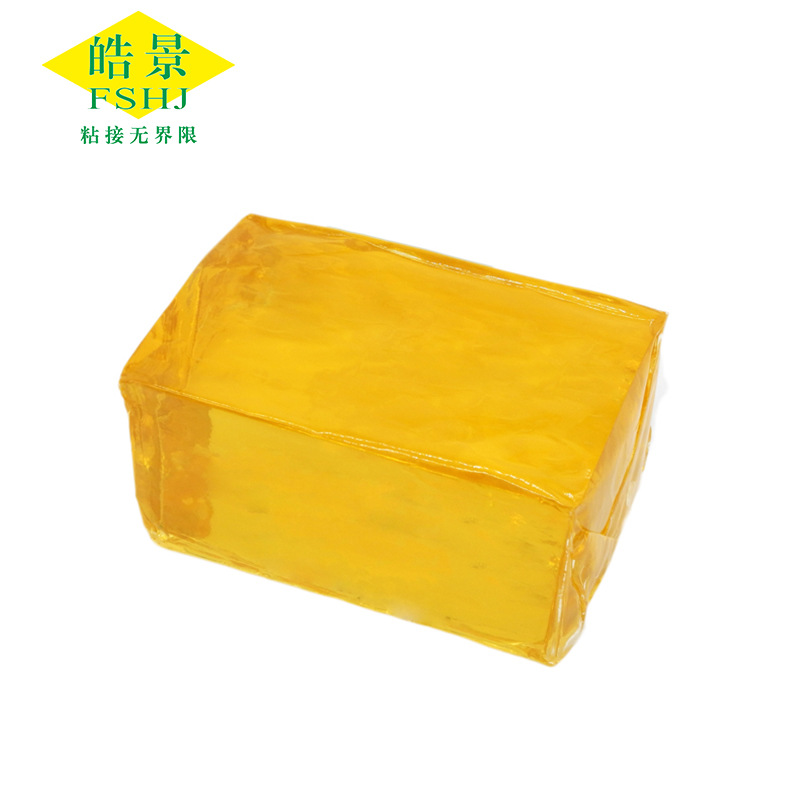 热熔胶厂家供应手挽袋糊底糊边压敏胶纸袋用热熔胶块环保