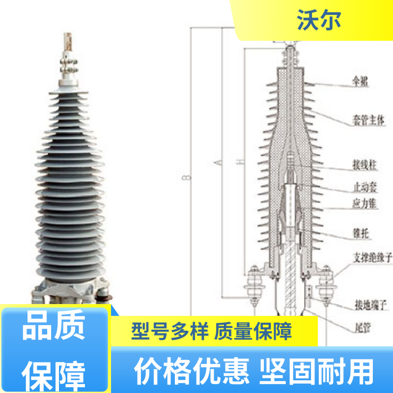 规格可选 屏蔽型可分离连接器 套管井 高韧性耐磨 沃尔