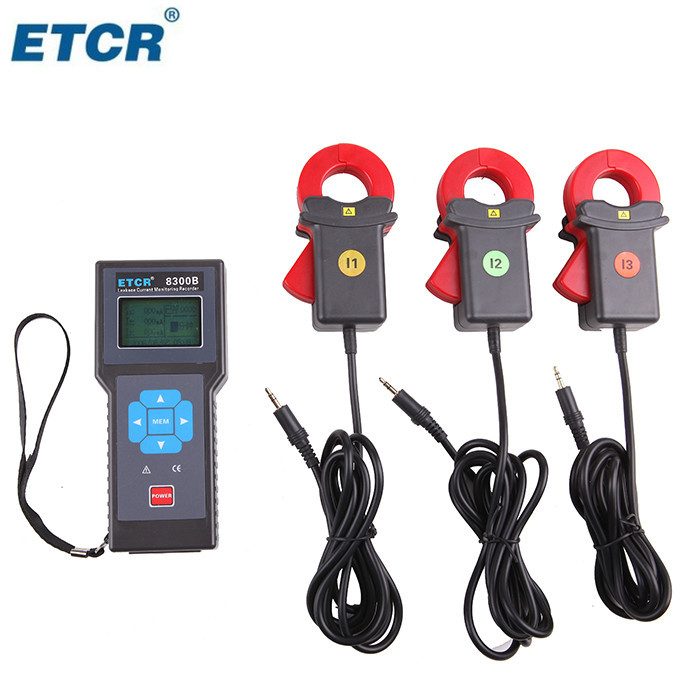 ETCR8300B三通道漏电流监控记录仪、漏电记录仪全国包邮