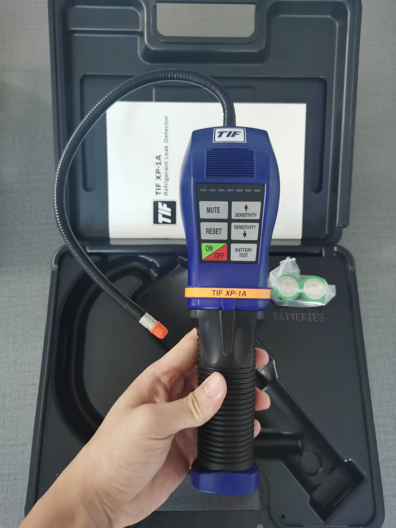TIF XP-1A六氟化硫气体检测仪 便携式SF6卤素气体检漏仪