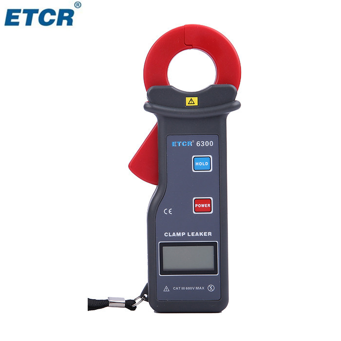 ETCR6500高精度钳形电流表带RS232接口交流漏电流钳表300A