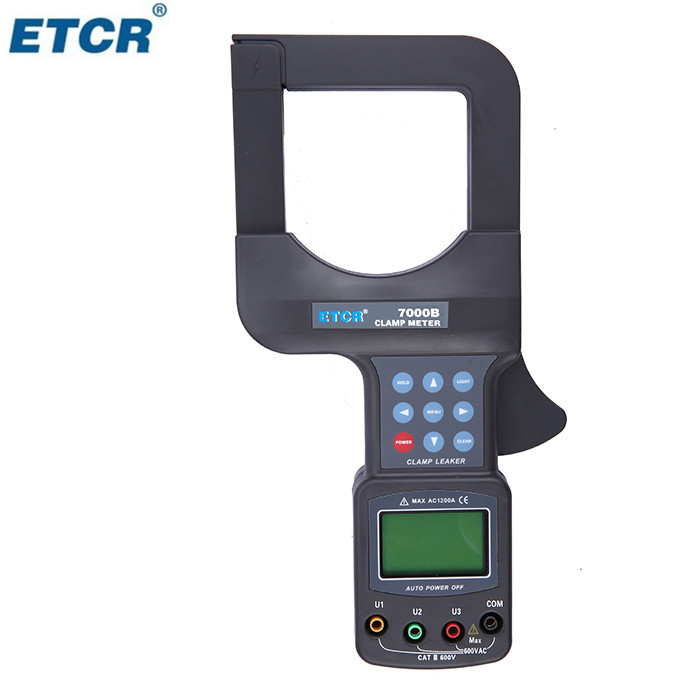 ETCR7000B大口径钳形电流表 交流电流、三相交流电压测试