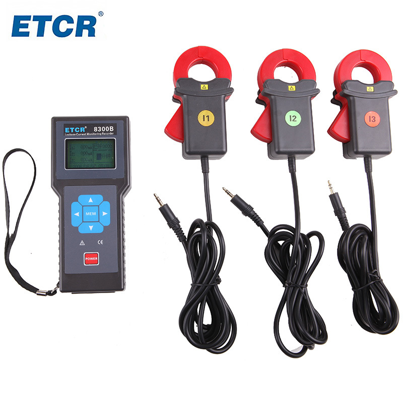 铱泰ETCR8300B三通道漏电流记录仪