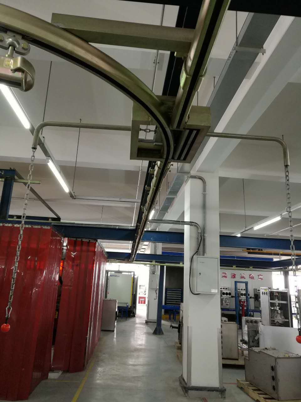 ZT型悬挂滑轨滑车/纵轨导轮滑车/四轮板式工具滑车滑轨