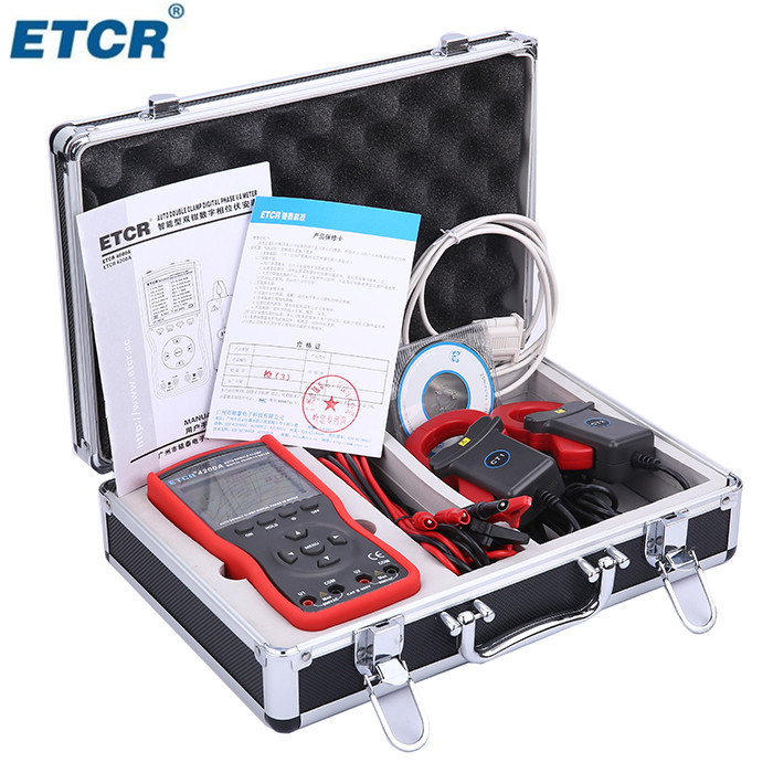 ETCR4200A智能型双钳数字相位伏安表 连接电脑