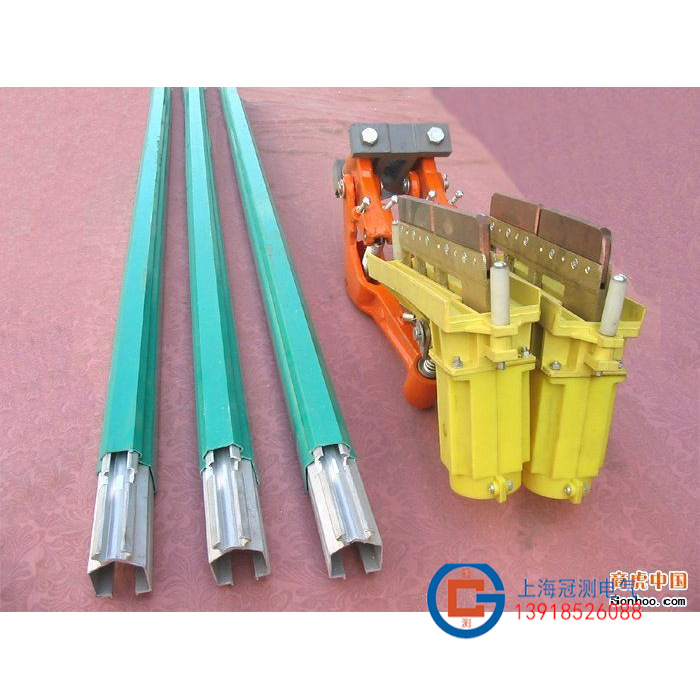 安全滑线DHH-150A天车滑线吊架，连接器，检修段，隔离段，集电器