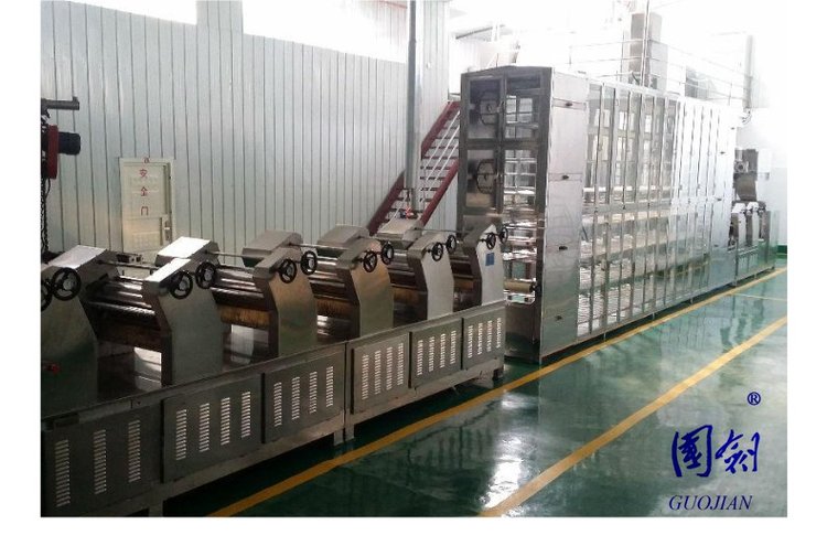 Quality Assurance of Complete Set of Equipment for Customized Hand Plate Noodle Production Line of Guojian Noodle Machine