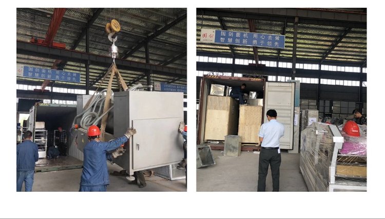 Quality Assurance of Complete Set of Equipment for Customized Hand Plate Noodle Production Line of Guojian Noodle Machine