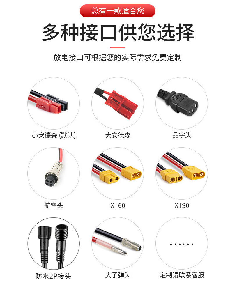 Brand new A product 18650 lithium battery pack 12V24V36V sweeping robot battery ternary high capacity power model