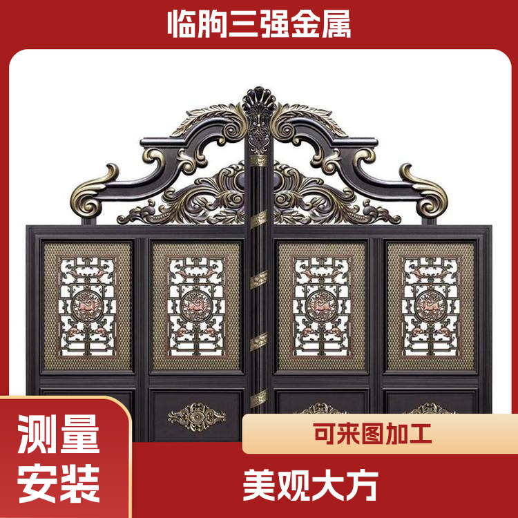 铝艺小门 欧式仿古样式 防晒防腐 风格多样 样式大气