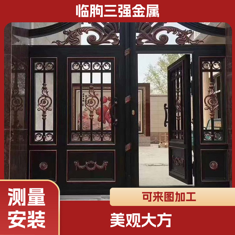 铝艺小门 欧式仿古样式 防晒防腐 风格多样 样式大气