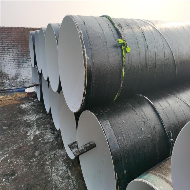 Juxintai epoxy coal asphalt, three oil, two cloth inner IPN8710 anti-corrosion spiral steel pipe customized DN2200