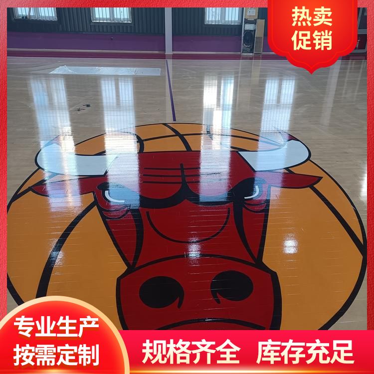 博纳 进口实木篮球运动木地板批发 运输方式物流 单龙骨 构造