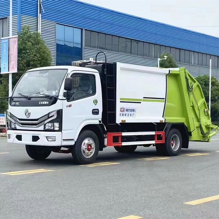 东风5方压缩垃圾车 国六排放 生活垃圾收集转运车