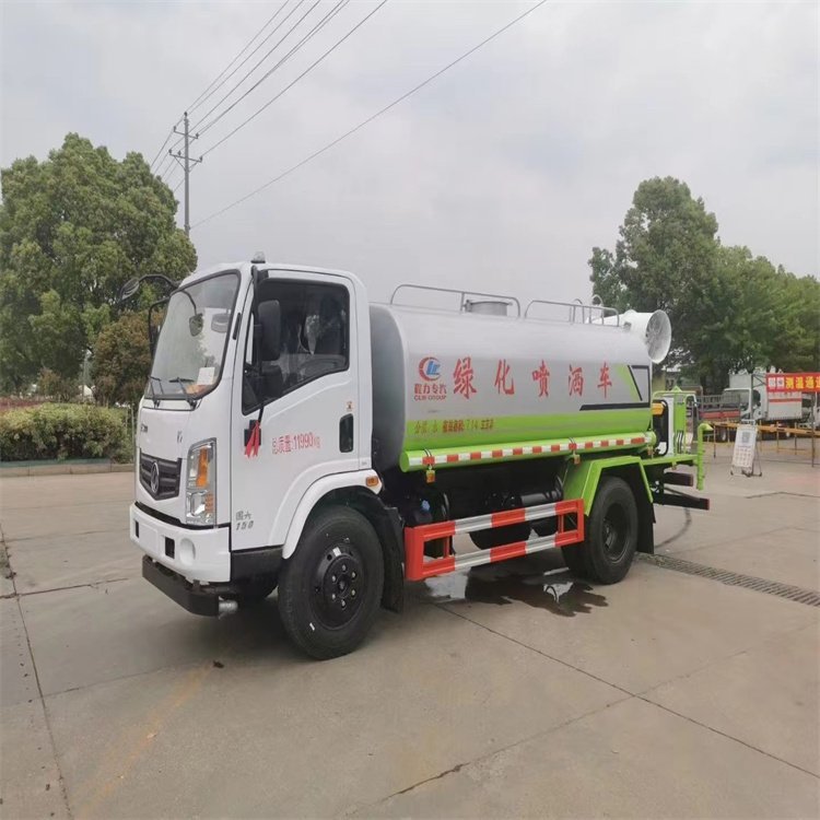 东风华神T1洒水车 容积9.2方 可加装30米雾炮喷雾降尘 效果好