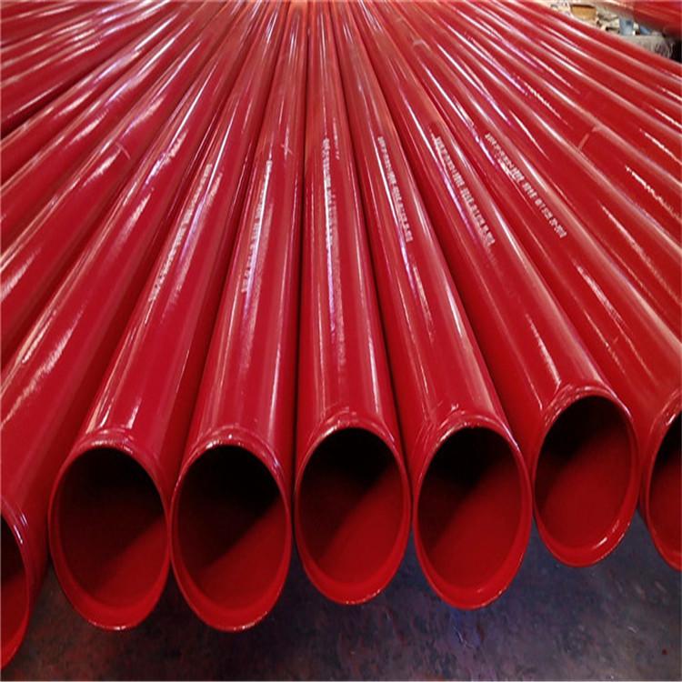 Juxintai Sewage Treatment Internal and External Plastic Coated Anticorrosive Steel Pipe 250um Processing DN800 Pipe Customization