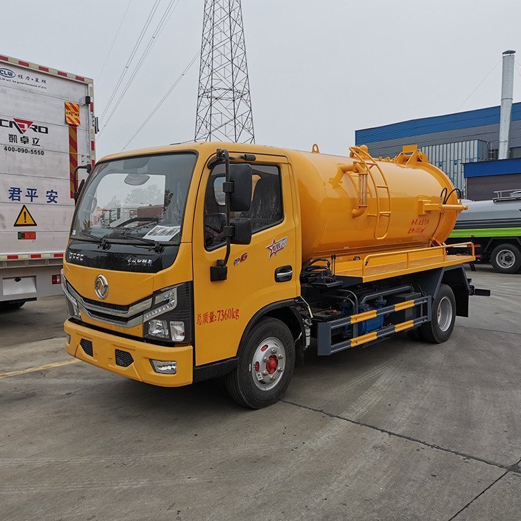 东风多利卡6方清洗吸污车 免购置税 可按揭付款