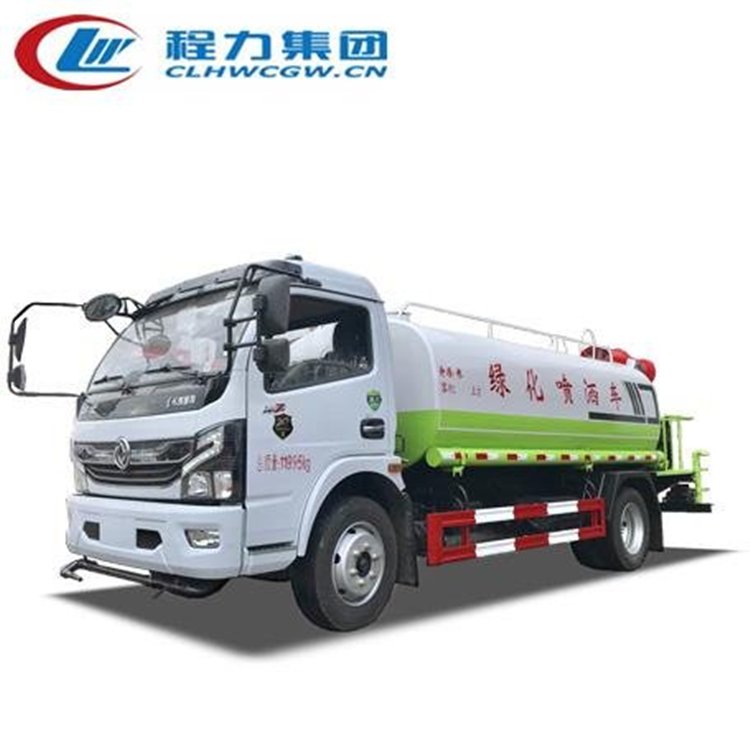 东风福瑞卡10方洒水车 建筑工地降尘洒水效果好