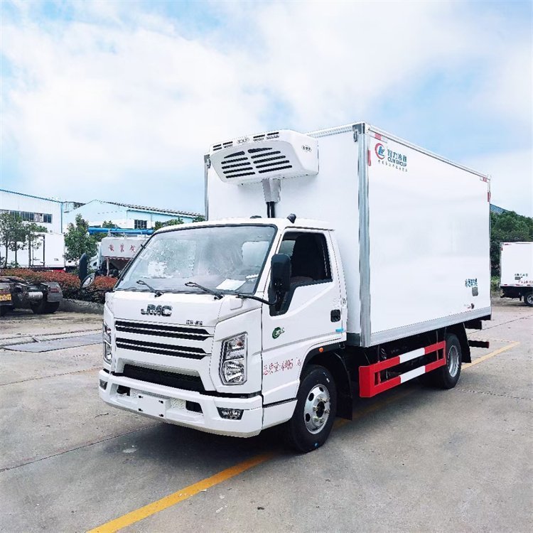 江铃顺达宽体冷藏车 蓝牌4.2米冷冻保鲜车 程力冷藏专业改装