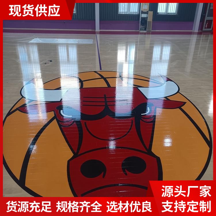 博纳 NBA级别篮球场木地板厂家直供 场馆类别运动型 高端 维修