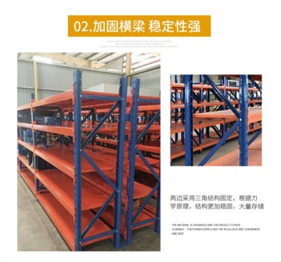 Heavy layered shelf warehouse, thickened disassembly and assembly storage rack, with a capacity of 1000 kilograms and various sizes