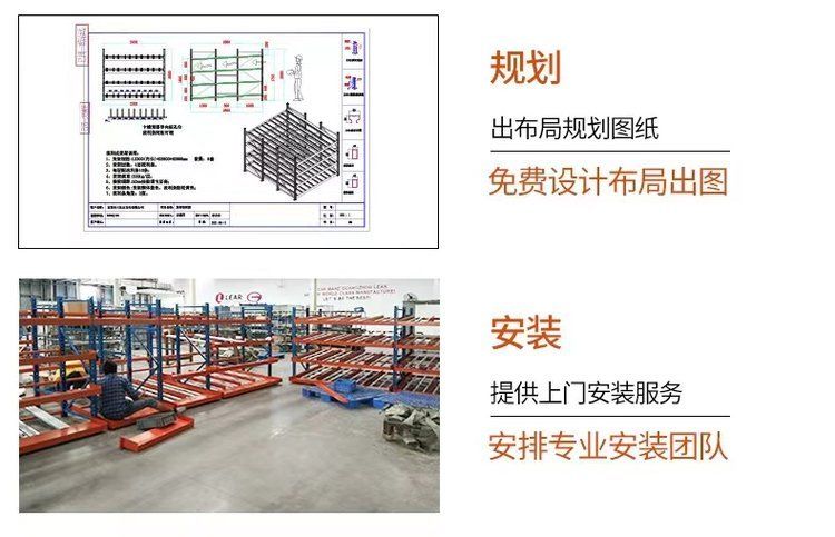 Slippage Slope Lean Pipe Fluent Warehouse Heavy Roller Shelf Self produced and Self sold Jichi