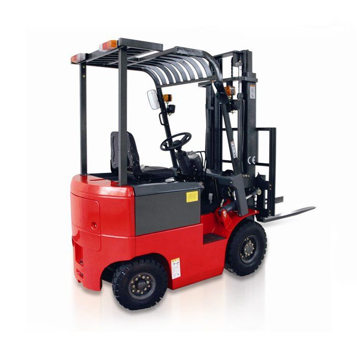 All electric forklift, four wheel drive, spot polyurethane manual hydraulic truck, semi electric stacker truck