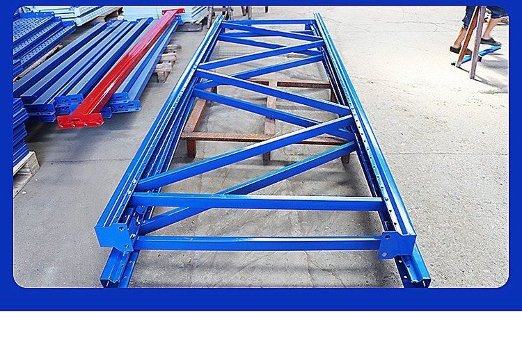 High level crossbeam type industrial shelf with a heavy weight of 1000kg, can be invoiced