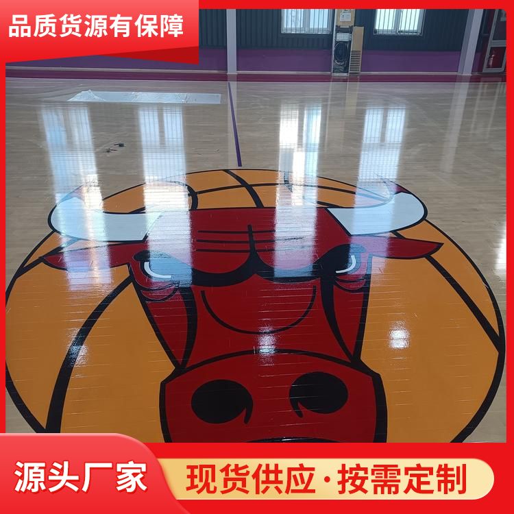  博纳 击剑馆体育木地板厂家直供 桦木 自有施工团队