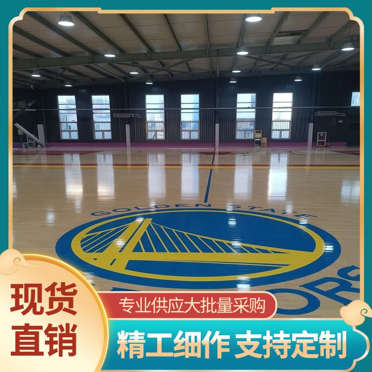  博纳 进口实木22厚枫木运动地板供应 等级A级/B级 20mm 材料