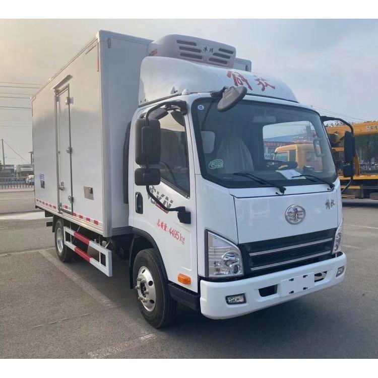 解放4.2米蓝牌冷藏车 柴油冷藏 保温运输车 大马力 不超重