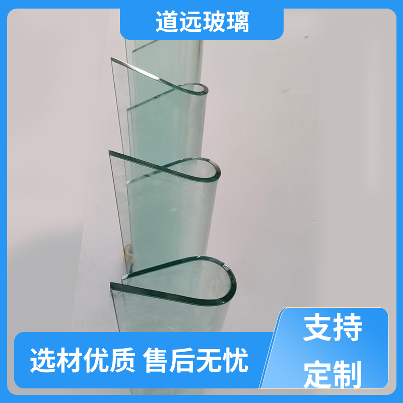 道远 旋转楼梯 热弯夹娟玻璃 经久耐用型 可支持定制
