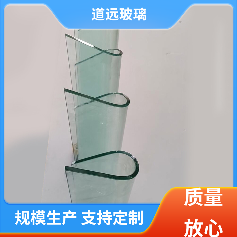 道远 酒店商超 弧形玻璃隔断 高强度抗冲击 现代简约风