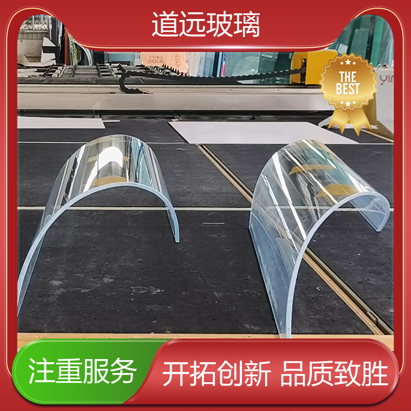 旋转楼梯 热弯玻璃 高强度抗冲击 现代轻奢风 道远