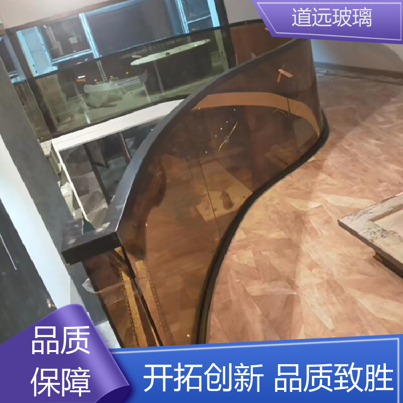 水波浪S弯 热熔玻璃 高强度抗冲击 现代简约风 道远